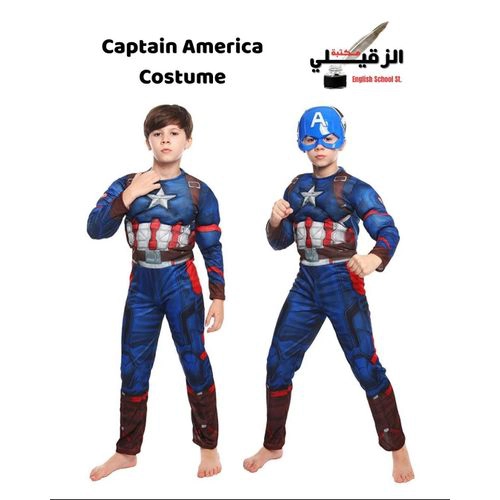 déguisement-captain-america-avec-masque