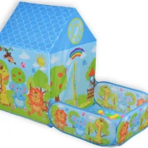 maison-de-jeu-enfants-avec-piscine-à-balles-2-en-1